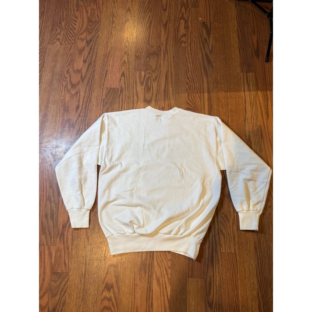 Denver Broncos White Tail Gate Crewneck Size Medium - Picture 3 of 3